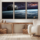 Space and Planet Canvas Print by MyGreatCanvas | Canvas Wall Art Prints | Photo Prints & Wall Decor