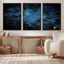 Forest and Stars Wall Art Canvas Print by MyGreatCanvas | Canvas Wall Art Prints | Photo Prints & Wall Decor