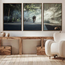 Cycling Road Bike in the Morning, Cycling Road Bike Canvas by MyGreatCanvas | Canvas Wall Art Prints | Photo Prints & Wall Decor