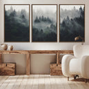 Nature Wall Decor - Serene Triptych Nature Print – Woodland by MyGreatCanvas | Canvas Wall Art Prints | Photo Prints & Wall Decor