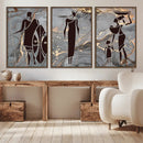African American Wall Art – Elegant African Women Canvas