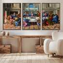 The Last Supper Multi Panel Canvas Wall Art by MyGreatCanvas | Canvas Wall Art Prints | Photo Prints & Wall Decor