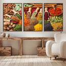 Spices Kitchen Wall Art Canvas Print by MyGreatCanvas | Canvas Wall Art Prints | Photo Prints & Wall Decor