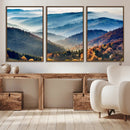 Mountains Forest Autumn Wall Art Canvas Print by MyGreatCanvas | Canvas Wall Art Prints | Photo Prints & Wall Decor
