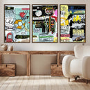 Graffiti Wall Art – Colorful Urban Street Canvas Print, by MyGreatCanvas | Canvas Wall Art Prints | Photo Prints & Wall Decor