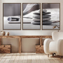 Burning Incense and Zen Stones Buddhism Wall Art, Zen Stones by MyGreatCanvas | Canvas Wall Art Prints | Photo Prints & Wall Decor