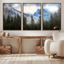 Half Dome Yosemite Calinia Wall Art Canvas Print El Capitan by MyGreatCanvas | Canvas Wall Art Prints | Photo Prints & Wall Decor