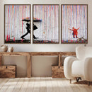 Banksy Wall Art Canvas Print, Framed Graffiti Art Picture by MyGreatCanvas | Canvas Wall Art Prints | Photo Prints & Wall Decor