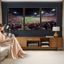 Washington-Grizzly Stadium Canvas Print, American Football