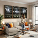 American Football Stadium Wall Art Canvas Print, Stadium