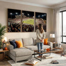 Washington-Grizzly Stadium Canvas Wall Art – Exciting Game