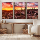 Arizona Desert Print, Western Cowboy Wall Art Print by MyGreatCanvas | Canvas Wall Art Prints | Photo Prints & Wall Decor
