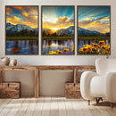 Grand Teton Park Sunrise Wall Art – Vibrant Landscape Canvas by MyGreatCanvas | Canvas Wall Art Prints | Photo Prints & Wall Decor