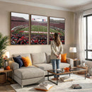 Wisconsin Badgers Team Print Canvas - Madison Camp Randall