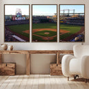 Colorado Rockies Coors Field Wall Art Canvas Print - MLB