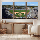 Los Angeles Dodgers Dodger Stadium Wall Art Canvas Print -