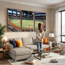 Texas Rangers Baseball Team Print - Arlington Globe Life