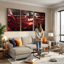 Houston Rockets Basketball Team Print Canvas- Houston Toyota