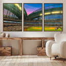 Milwaukee Brewers Baseball Team Print Canvas- American