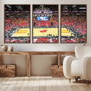 Miami Heat Basketball Team Print Wall Art- Kaseya Center by MyGreatCanvas | Canvas Wall Art Prints | Photo Prints & Wall Decor