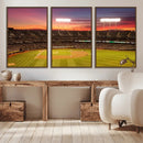 Oakland Athletics Baseball Team Print - Oakland Coliseum