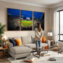 Truist Park Night Game Canvas Art - Atlanta Braves Stadium