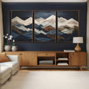 Mountain Wall Art – Modern Abstract Landscape Canvas Print