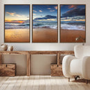 Beach Canvas Wall Art - Coastal Seascape Print for Living by MyGreatCanvas | Canvas Wall Art Prints | Photo Prints & Wall Decor