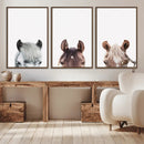Horse Wall Art - Minimalist Horse Triptych Wall Art – Modern by MyGreatCanvas | Canvas Wall Art Prints | Photo Prints & Wall Decor