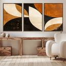 Geometric Abstract Wall Art Canvas Print, Mid Century Modern by MyGreatCanvas | Canvas Wall Art Prints | Photo Prints & Wall Decor