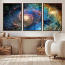 Spiral Galaxy Wall Art Canvas Print