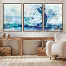 Golf Swing Wall Art Canvas Print - Sports-Inspired