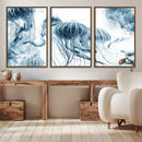 Abstract Jellyfish Canvas Print Wall Art