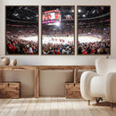 Amerant Bank Arena Wall Art Canvas Print - Basketball Arena by MyGreatCanvas | Canvas Wall Art Prints | Photo Prints & Wall Decor