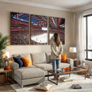 Barton Malow Little Caesars Arena Detroit Wall Art Canvas
