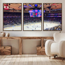 Madison New York Rangers Hockey Stadium Wall Art Canvas