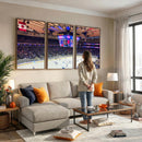 Madison New York Rangers Hockey Stadium Wall Art Canvas
