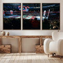 Rogers Arena Vancouver Canucks Ice Hockey Stadium Wall Art,