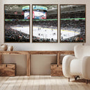 Sharks Arena Blackhawks Sharks Ice Hockey Stadium Wall Art by MyGreatCanvas | Canvas Wall Art Prints | Photo Prints & Wall Decor
