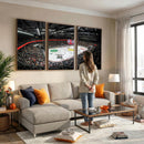 Vaudoise Lausanne Ice Hockey Arena Stadium Wall Art Canvas,