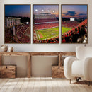 NC State Wolfpack Football Team Print - Raleigh by MyGreatCanvas | Canvas Wall Art Prints | Photo Prints & Wall Decor