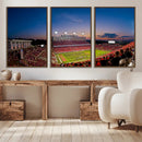 NC State Wolfpack Football Team Print - Raleigh