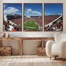 Virginia Tech Hokies Football Team Print - Blacksburg Lane