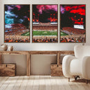 Virginia Tech Hokies Football Team Print - Blacksburg Lane by MyGreatCanvas | Canvas Wall Art Prints | Photo Prints & Wall Decor
