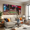 Virginia Tech Hokies Football Team Print - Blacksburg Lane