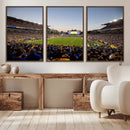 Pittsburgh Panthers Football Team Print - Pittsburgh by MyGreatCanvas | Canvas Wall Art Prints | Photo Prints & Wall Decor