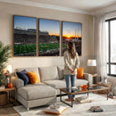 Demon Deacons Football Team Print Canvas- Winston-Salem