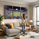 Brigham Young University Cougars Football Print Canvas -