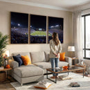 Duke University Blue Devils Football Team Print - Durham