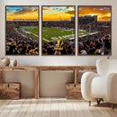 UCF Knights Football Team Print - Orlando FBC Mortgage by MyGreatCanvas | Canvas Wall Art Prints | Photo Prints & Wall Decor